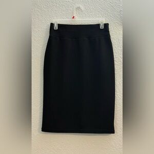 Elegant Black Pencil Skirt
